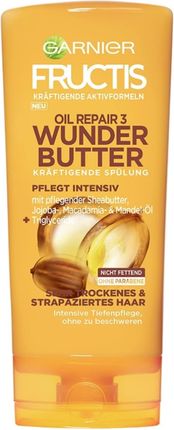 Garnier Fructis Oil Repair 3 Odżywcza Odżywka Do Bardzo Suchych Włosów Z Masłem Shea 200 ml