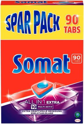 Somat 10 All in 1 Extra tabletki do zmywarki 90szt.