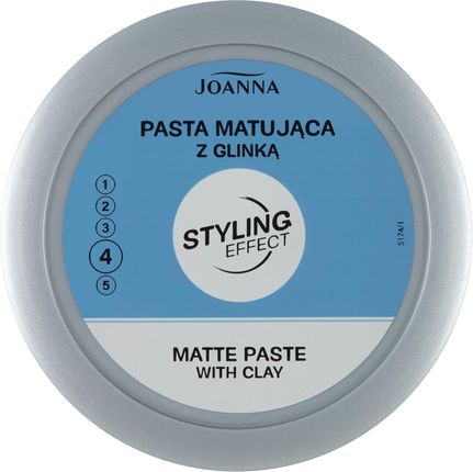 joanna  Styling Effect Pasta matująca do włosów 100 g