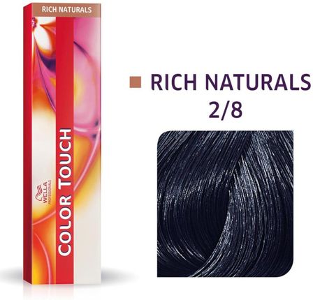 Wella Color Touch 2/8 Bezamoniakowa Półtrwała Farba Do Włosów 28 60 ml