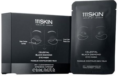111 Skin Celestial Black Diamond Eye Mask Zestaw Box
