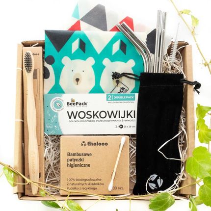ekoloco Zero Waste Box z Woskowijkami Double Pack