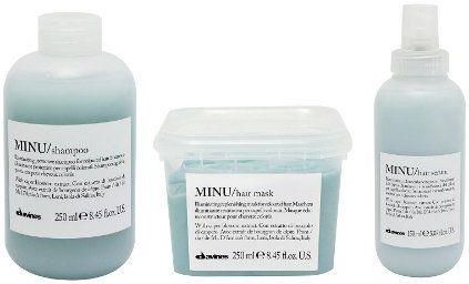 davines ZESTAW MINU szampon 250ml + maska 250ml + serum do włosów farbowanych 150ml
