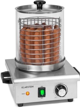 Klarstein Wurstfabrik 450 Urządzenie Do Hot-Dogów 5 L 30–100°C Szkło Stal Szlachetna 450 W