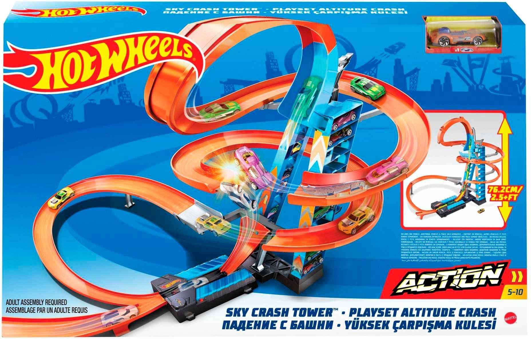 Hot Wheels Wieża Podniebne Kraksy- GJM76 - Ceny i opinie - Ceneo.pl