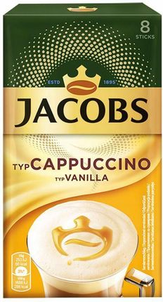 Jacobs cappuccino Vanilla 8szt. x 15g