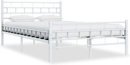 Rama łóżka biała metalowa 120x200cm 13452-285297