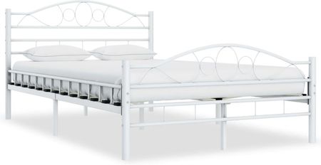 Rama łóżka biała metalowa 120x200cm 13452-285302