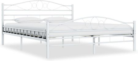 Rama łóżka biała metalowa 140x200cm 13452-285303