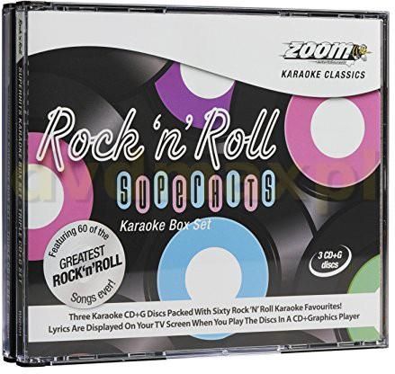 Zoom Karaoke: Rock N Roll Superhits - Karaoke Pack [3CD]