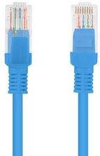 LANBERG LANBERG PATCHCORD UTP KAT.5E 0,25M NIEBIESKI NIEBIESKI (PCU510CC0025B)