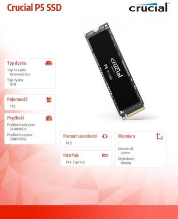 未開封新品　Crucial P5 1000GB NVMe M.2 SSD 31Shn4KXgLL.jpg