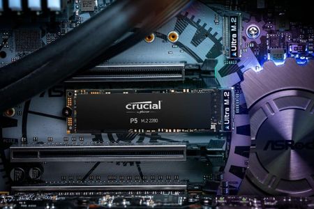 Dysk SSD Crucial P5 1000GB M.2 PCIe NVMe 2280 3400/3000MB/s