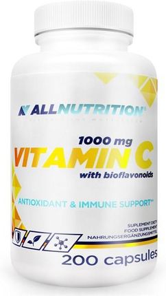 Allnutrition Vitamin C 1000 + Bioflawonoidy 200Kaps.