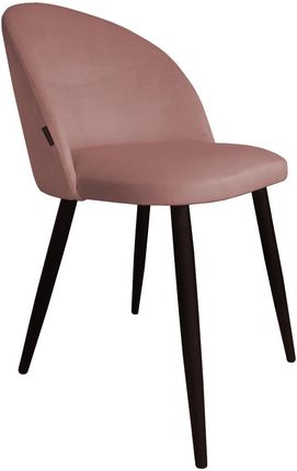 Krzesło CLAUDINE 1 VELVET różowe ☞ Kupuj w Sprawdzonych i wysoko Ocenianych sklepach