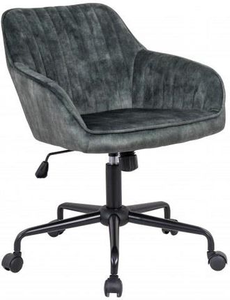 Krzesło biurowe turyn zielony aksamit 40307