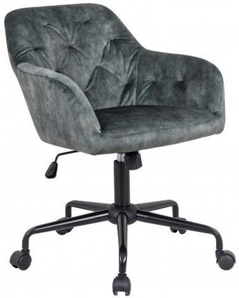 Krzesło biurowe dutch comfort zielony aksamit 40304