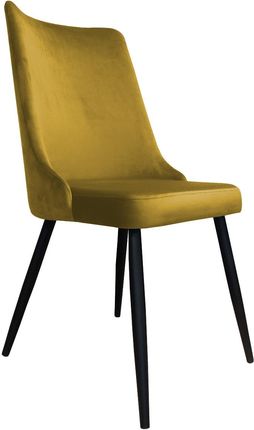 Krzesło CYPRIAN VELVET żółte  