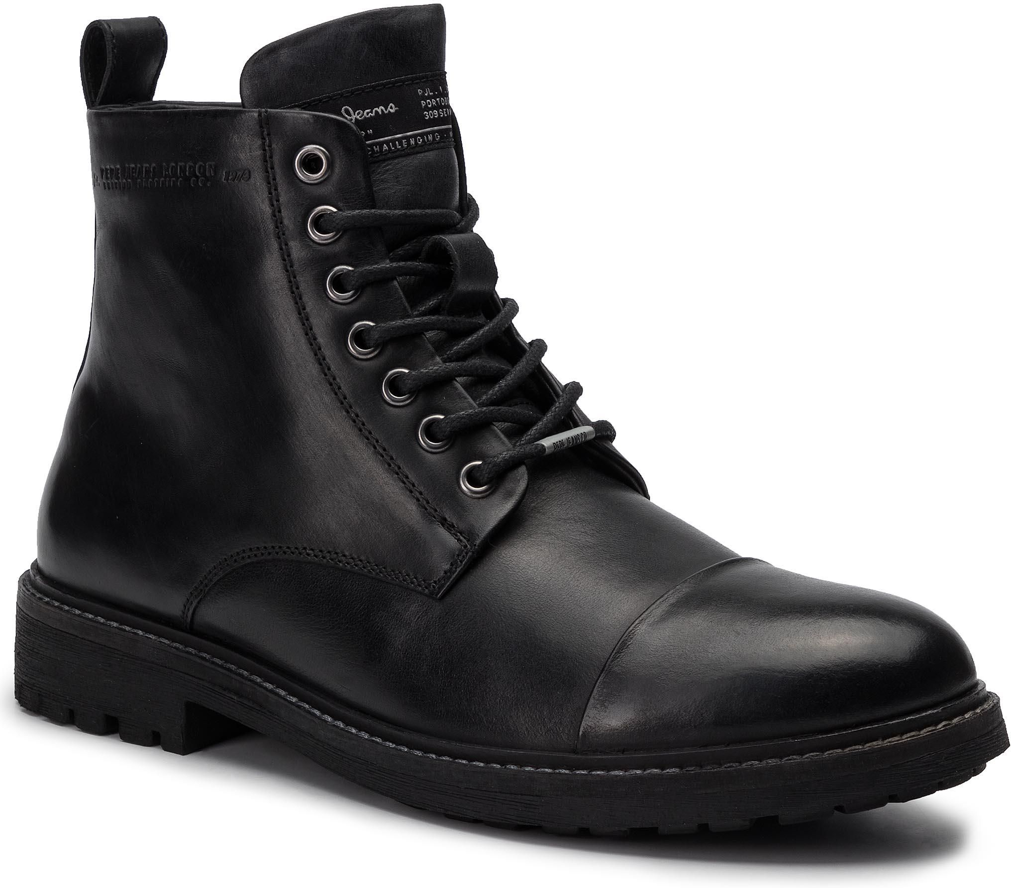 Buty trekkingowe Pepe Jeans Porter Boot Pms50178 Black 999 - Ceny i opinie  - Ceneo.pl