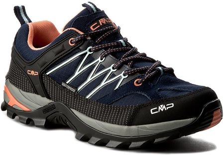 Cmp Rigel Low Wmn Trekking Shoes Wp 3Q54456 B.Blue Giada Peach 92Ad