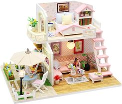 Zdjęcie Habarri Miniaturowy Domek Różowy Loft - Reszel
