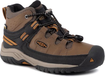 Keen Targhee Mid Wp 1019834 Dark Earth Golden Brown