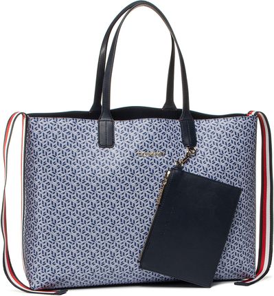 Tommy hilfiger iconic tommy tote 2024 monogram