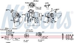 Turbosprężarka NISSENS 93061