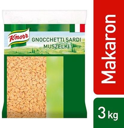 Knorr Makarongnocchetti Sardi Muszelki 3kg