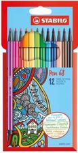 Zdjęcie Stabilo Flamastry Pen 68 12 Kolorów - Zator