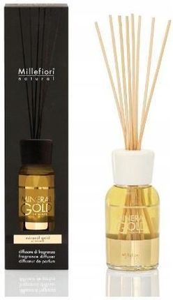 Millefiori Natural Mineral Gold 500Ml Dyfuzor Zapachowy Z Napełnieniem