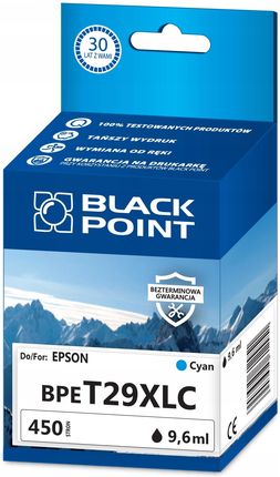 BLACK POINT TUSZ EPSON 29 T2992 CYAN XP-245 XP342 XP235 332 BP