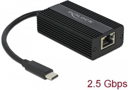 Karta sieciowa Delock USB-C 3.1- RJ-45 2.5Gb 65990