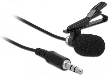 Delock Mikrofon Doczepiany Klipsem Do Ubrania + Adapter Jack 4Pin (66279)