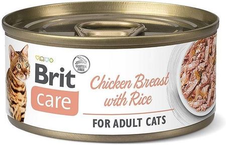 Brit Care Cat Adult Chicken Breast&Rice 24X70G