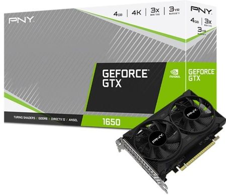 PNY GeForce GTX1650 4GB (VCG16504D6DFPPB)