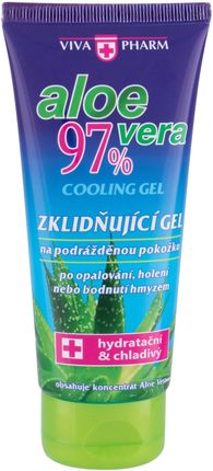 Vivaco Vivapharm Aloe Vera Cooling Gel Preparaty Po Opalaniu 100Ml