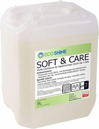 Eco Shine Mydło Piankowe Soft&Care 5L