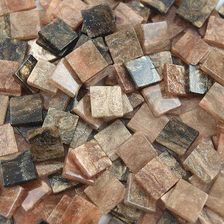 Zdjęcie Folia Mozaika Marmur Brązowa 10X10Mm 190Szt - Olkusz