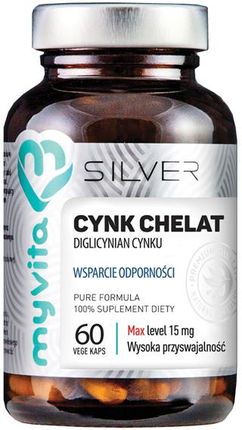MyVita Silver Cynk Chelat 60 kaps