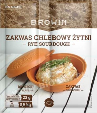 Browin Zakwas Chlebowy Żytni Z Drożdżami I Słodem (106900)