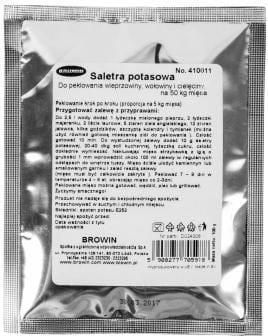 Browin Saletra Do Mięsa / Potasowa 100G (106002)