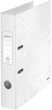Zdjęcie Leitz  Segregator biurowy A4 WOW laminowany 50mm perłowy biały 10060001  - Gliwice