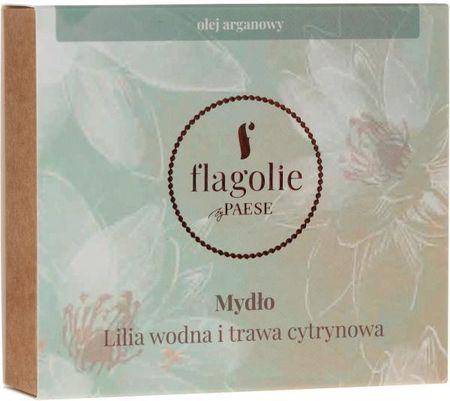 Flagolie Naturalne Mydło Lilia Wodna I Trawa Cytrynowaflagolie By Paese Water Lily And Lemongrass 90G