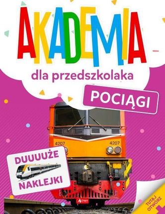 Pociągi. Akademia dla przedszkolaka