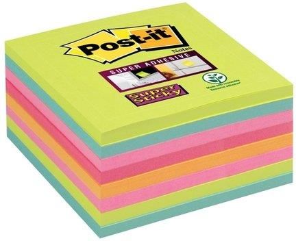 Post-It Karteczki Samoprzylepne Post-It® Super Sticky Tęczowe 76X76 Mm 8X45K.