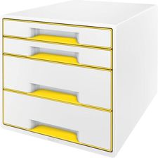 Leitz Pojemnik z 4 szufladami WOW żółty 52132016