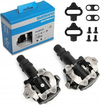Shimano Pd M520 Pedały Spd Czarne + Bloki (Epdm520L) - Ceny