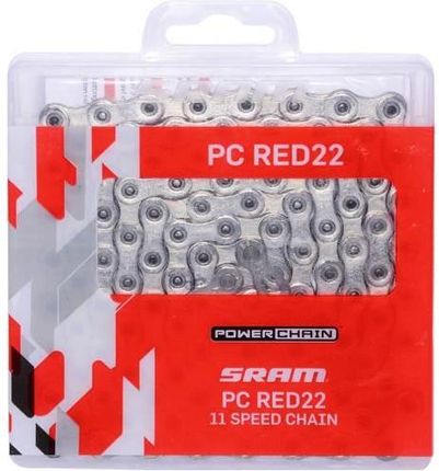 Sram Pc-Red 22 Hollowpin Łańcuch 11 Rzędowy + Spinka (002518005003)