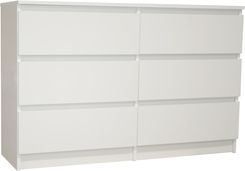 Komoda Coco Szafka Salon Bia�a 6 Szuflad